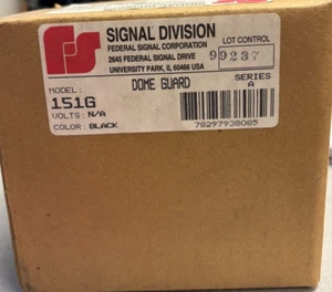 FEDERAL SIGNAL 151G DOME GUARD - Picture 1 of 2