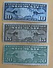 US Sc C7-C9 Mint/hinge1926-1927 Airmail 10-20c stamps