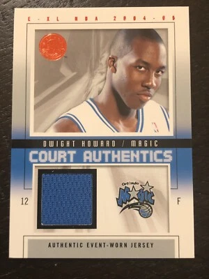 2004-05 Fleer Skybox E-XL #CA-DH Dwight Howard Court Authentics #493/499 🔥Magic - Image 1 of 2