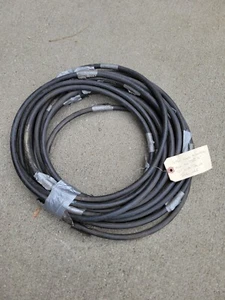 Techniweld 50 Ft. 1/4" Black Inert Argon Welding Hose Assembly w/ Brass Fittings - Picture 1 of 2