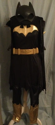 DC Comics Batgirl Costume Adult Medium Fits Dress Sizes 6-8 - Image 1 of 4