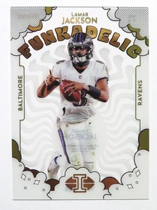 2022 Panini Illusions Football Lamar Jackson Funkadelic Acetate Card Ravens - Picture 1 of 2