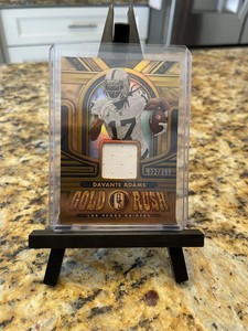 Davante Adams - 2023 Panini Gold Standard Gold Rush Patch /299 Raiders