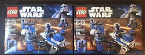 2x LEGO 7914 Star Wars MANDALORIAN Battle Pack Clone Troopers New Damaged Boxes - Picture 1 of 6