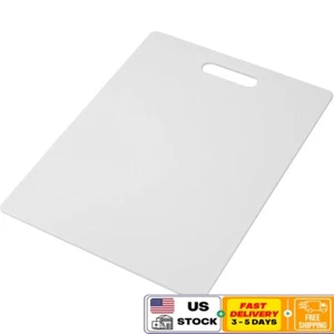 Large Cutting Board Dishwasher Safe Reversible Non Porous Easy Grip Handle New - Picture 1 of 7