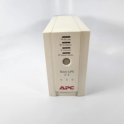 APC Back-UPS CS 650 International Version - UPS - No Battery - AS IS/For Parts - Image 1 of 4