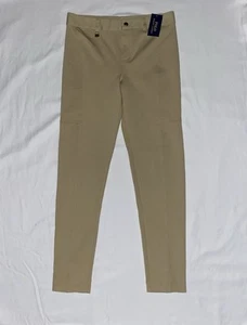 POLO RALPH LAUREN Girls Slim Casual Trousers 15-16 Years W29 L27 Beige - Picture 1 of 5