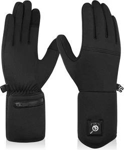 Sunwill Unisex Size XL/XXL Thin 7.4V Rechargeable Heated Glove Liners  Gloves - Picture 1 of 9