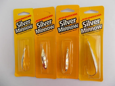 JOHNSON СЕРЕБРЯНЫЙ ГОЛЬЯН - 4 ПРИМАНКИ - SS133 - Изображение 1 из 4