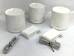 LOT 3 TP-Link Deco X60 WiFi 6 Routeur AX3000 Système Wi-Fi Maillé Toute la Maison TESTÉ - Photo 1/6