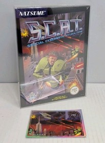 NEW sealed S.C.A.T. Nintendo NES SCAT Limited Run Games GREEN CART Contra LRG B4
