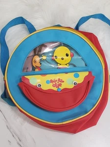 RARE VINTAGE Rolie Polie Olie Disney Backpack Bag Round Made By Pyramid - Picture 1 of 11