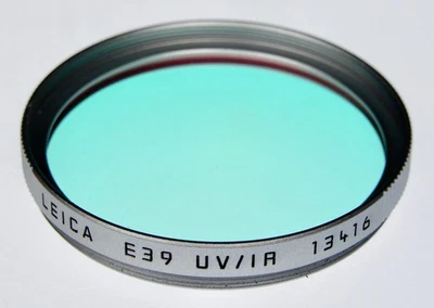 Leica Chrome 13416 E-39 UV / IR Filter - Image 1 of 4