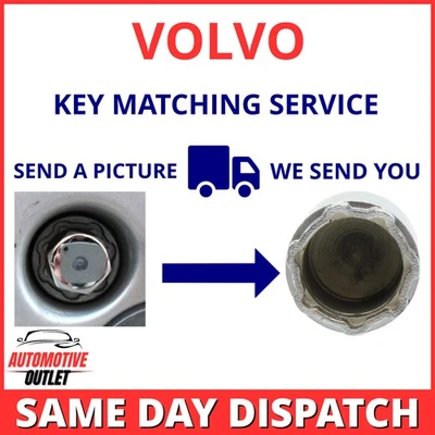 SEGURIDAD MASTER BLOQUEO RUEDA TUERCA LLAVE PERNO SERVICIO A JUEGO REINO UNIDO PARA VOLVO Foto 1 de 4