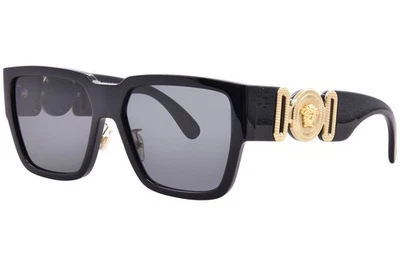 Gafas de sol Versace VE4483D GB1/87 para hombre negras/grises oscuras lentes forma cuadrada 57 mm Foto 1 de 4