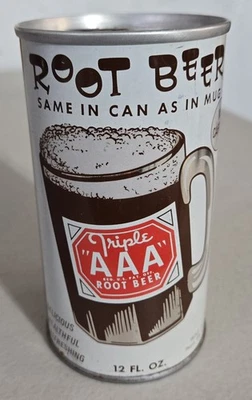 Lata de refresco triple AAA Pulltab Foto 1 de 4