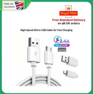 For Samsung Galaxy J3 J320 J4 J5 J6 J500 Fast Micro USB Charging Charger Cable - Picture 1 of 5