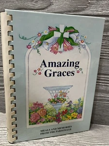Amazing Graces Texas Methodist Minister’s Spouses Cookbook Hardcover Spiral - Picture 1 of 7