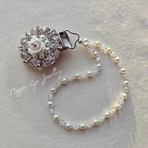 Vestido de novia tren lazo, alfiler bullicio, vestido de novia lazo de muñeca, pulsera de tren, - Imagen 1 de 7
