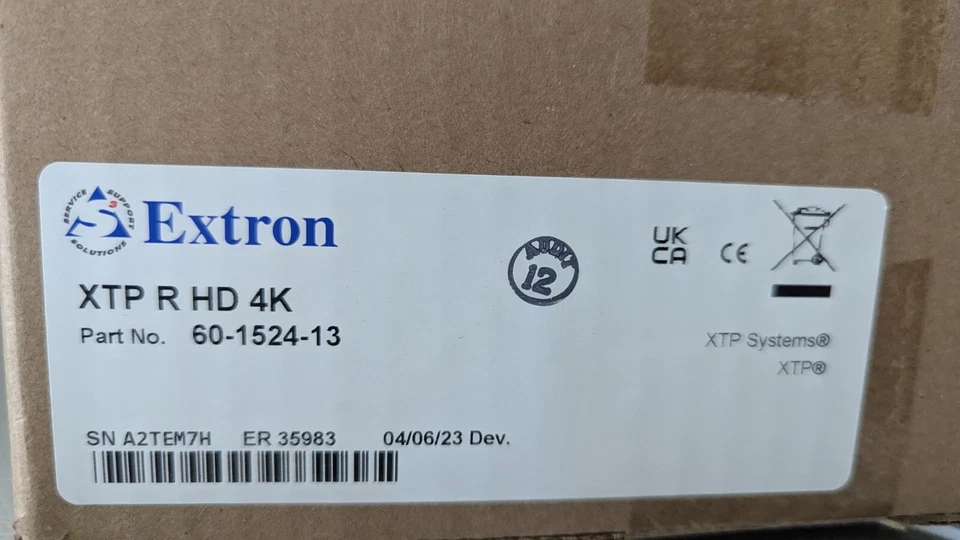 Extron XTP R HD 4K HDMI Receiver - Image 1 of 1