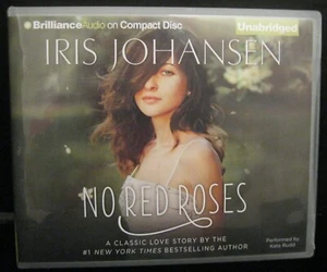NO RED ROSES BY IRIS JOHANSEN AUDIO BOOK 5 CDS UNABRIDGED VERSION PLASTIC CASE - Picture 1 of 2