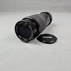 Vivitar 70-210mm 1:4.5-5.6 Macro Focusing Zoom Lens for Canon - Picture 1 of 10