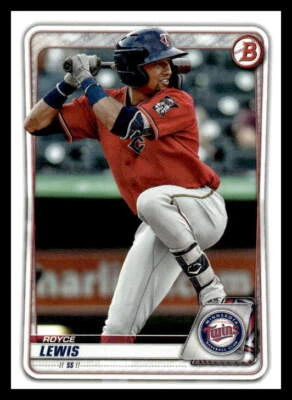 2020 Bowman  Royce Lewis #BP-93 Minnesota Twins Baseball Card - Image 1 of 2