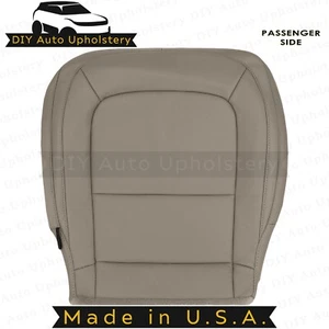 2015-2022 For GMC Canyon Passenger Bottom Leather Seat Cover Tan - Picture 1 of 8