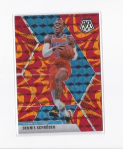 DENNIS SCHRODER 2019-20 PANINI MOSAIC ORANGE REACTIVE PARALLEL CARD-SHIPS FREE - Picture 1 of 24