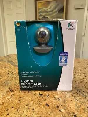 Logitech Webcam C500 In Box New box is just rough - Image 1 of 3