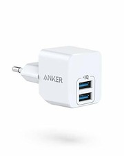 Anker PowerPort Mini Caricatore da parete doppio estremamente compatto USB 25...