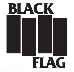 Black Flag Logo Die Cut Vinyl Sticker/Decal UV Outdoor Safe - Picture 1 of 1