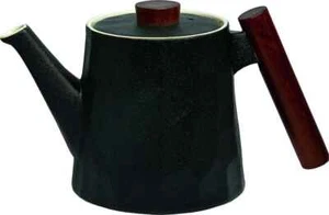 tealogic Negra Teekanne Porzellan mit Holzgriff 1,2 L - Bild 1 von 1