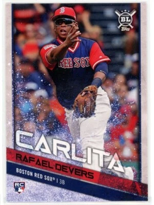 2018 Topps Big League Baseball Player's Weekend Rafael Devers RC #250 - Image 1 of 2