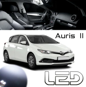 Toyota AURIS 2 - 4 ampoules LED blanc éclairage intérieur Plafonnier Habitacle - Foto 1 di 3