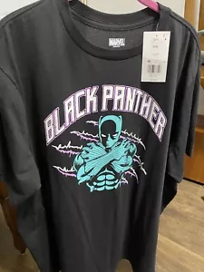MAD ENGINE (Marvel) Men's 2XL Black Panther Forever Graphic T-Shirt s\s - Picture 1 of 4