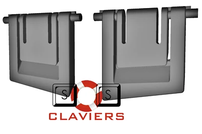 Teclado Alienware AW510K repuesto pierna pie pie Foto 1 de 4