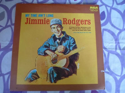 JIMMIE RODGERS MY TIME AIN'T LONG ORIGINAL 1964 RCA VICTOR USA ISSUE VINYL LP - Image 1 of 4