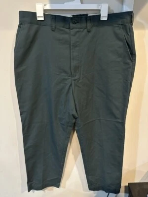 Pantalones de trabajo para hombre verde grisáceo piedra angular frente plano talla 38x30 #NLN15 Foto 1 de 3