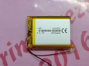 BATTERIA AI POLIMERI DI LITIO 3.7V 3000mha per dispositivi elettrici giocattoli - Foto 1 di 4