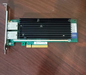 PCIE-2Rj45-10G 10Gbe Rj45 2 Port Intel X540-T2 10 Gigabit NIC FULL BRACKET #69 - Afbeelding 1 van 3