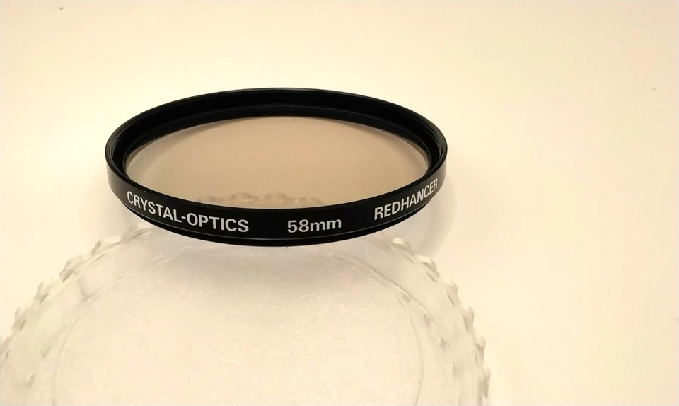 58 mm Crystal Optics  REDHANCER Filter - Image 1 of 2