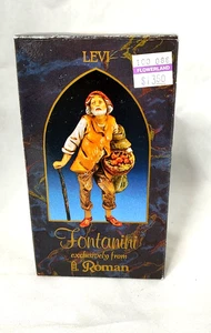 Fontanini Levi NUR BOX Dorfbewohner mit Stock und Korb Ersatzbox - Bild 1 von 6