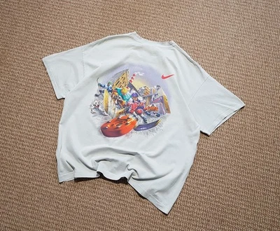 Camiseta Nike Vintage Años 90 Street Hockey Estampado Gráfico Talla XL Foto 1 de 4