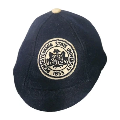 罕见复古羊毛 Villanova University 复古宾夕法尼亚州 'Dink' 帽子 尺寸 6-1/2  — 第 1/4 张图片