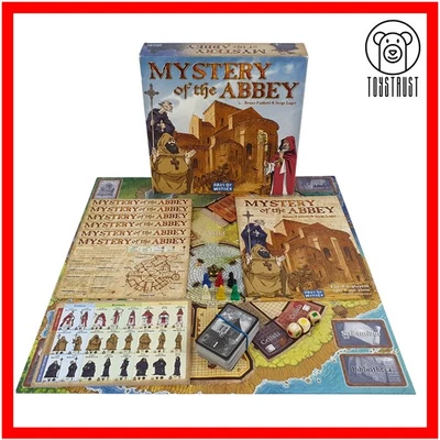 Mystery Of The Abbey Board Game Days Of Wonder Deduction Game Whodunit 2003 - Image 1 of 4