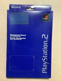 PS2 SONY Playstation 2 Official Horizontal Stand Blue Boxed SCPH-10110 JAPAN 501
