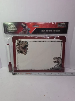 Jurassic Park Dry Erase Board Peachtree Playthings 2020 Door Sign Bathroom Sign - Image 1 of 3