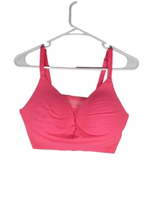 Pink Victoria Secret Damen Push Up BH ohne Bügel verstellbarer Träger Größe L pink - Bild 1 von 6
