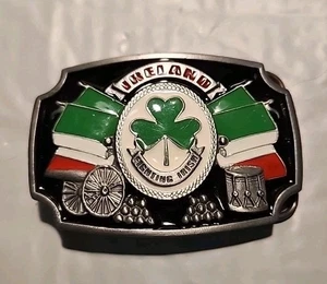 De colección 2004 Irlanda Hebilla de Cinturón Lucha Bandera de Plata Irlandesa NUEVO STOCK ANTIGUO SIN USAR - Imagen 1 de 5
